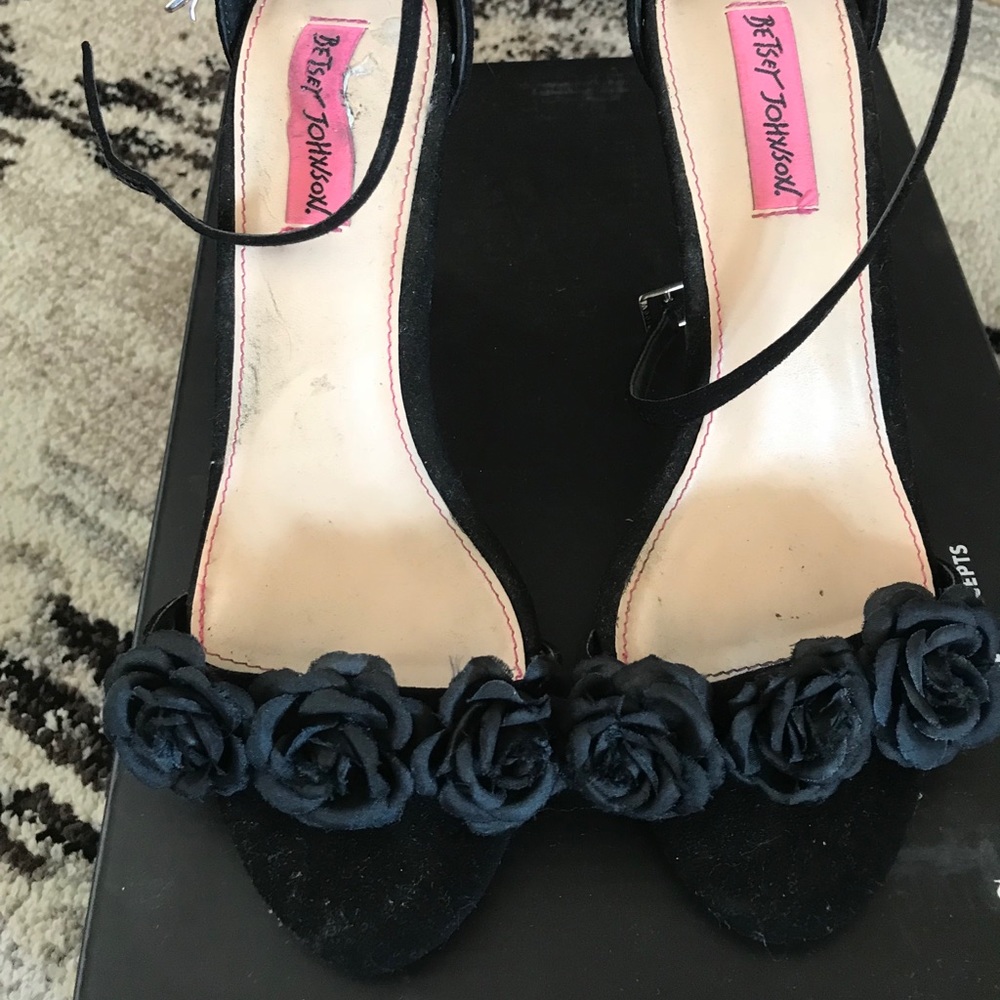 Black high heels